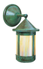 Arroyo BB-8WGW-VP One Light Wall Mount, Verdigris Patina