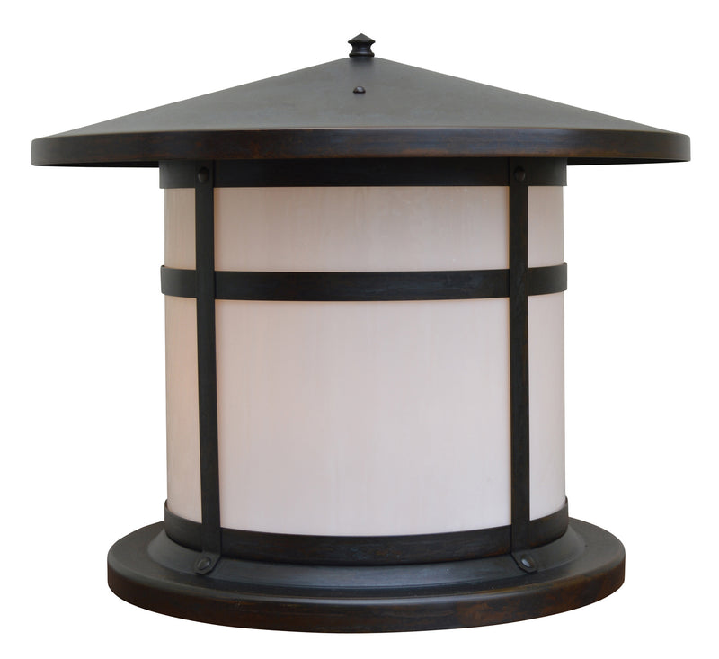 Arroyo BC-17WO-BZ One Light Column Mount, Bronze