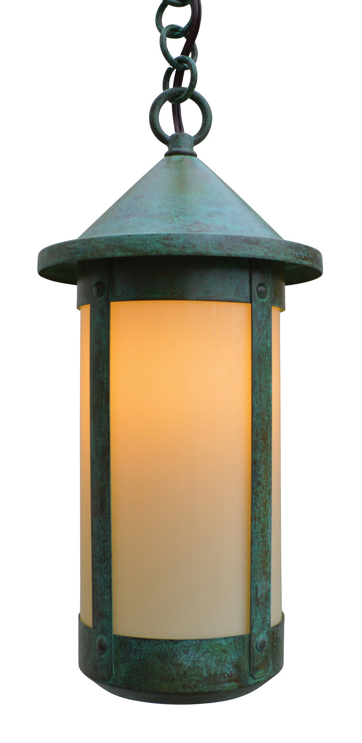 Arroyo BH-7LCR-VP One Light Pendant, Verdigris Patina