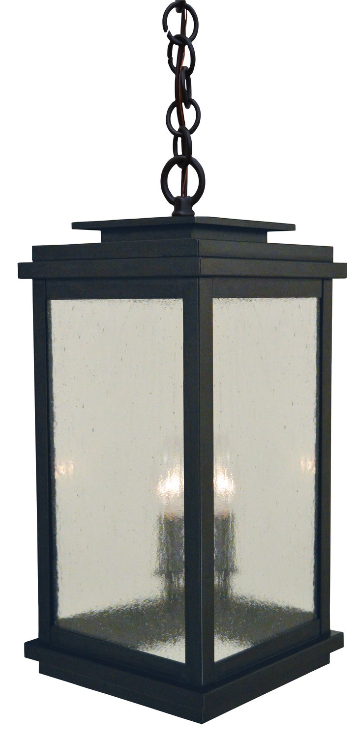 Arroyo BOH-8CS-BZ Two Light Pendant, Bronze