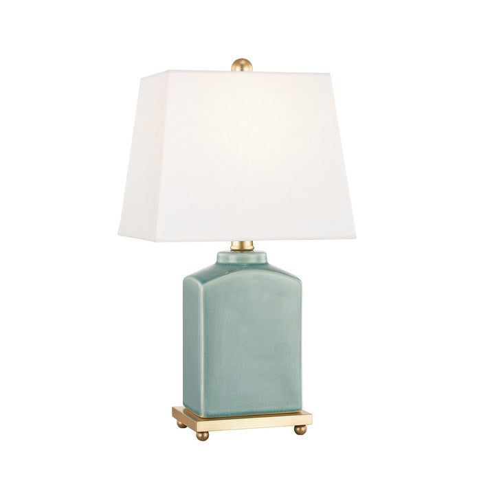 Mitzi HL268201-JD One Light Table Lamp, Jade