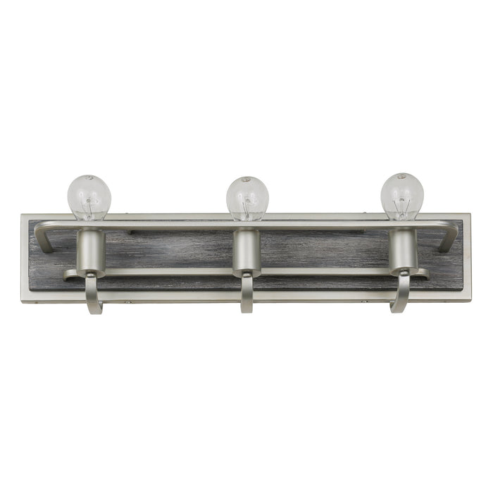 Varaluz 268B03SOG Three Light Bath, Silverado