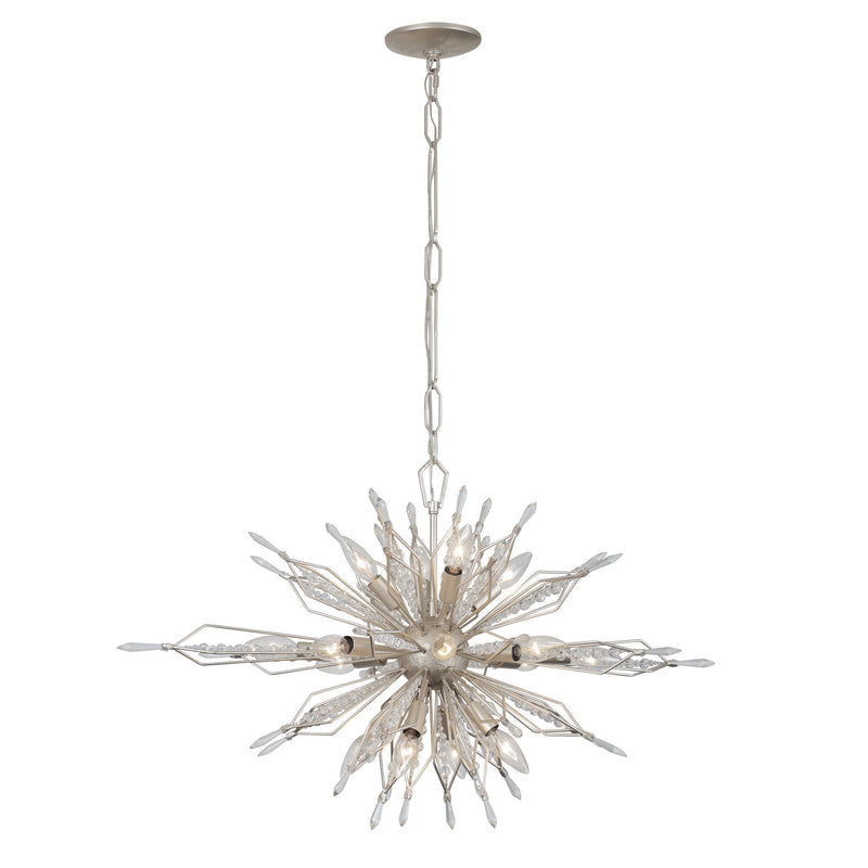 Varaluz 311N16GD 16 Light Linear Pendant, Gold Dust