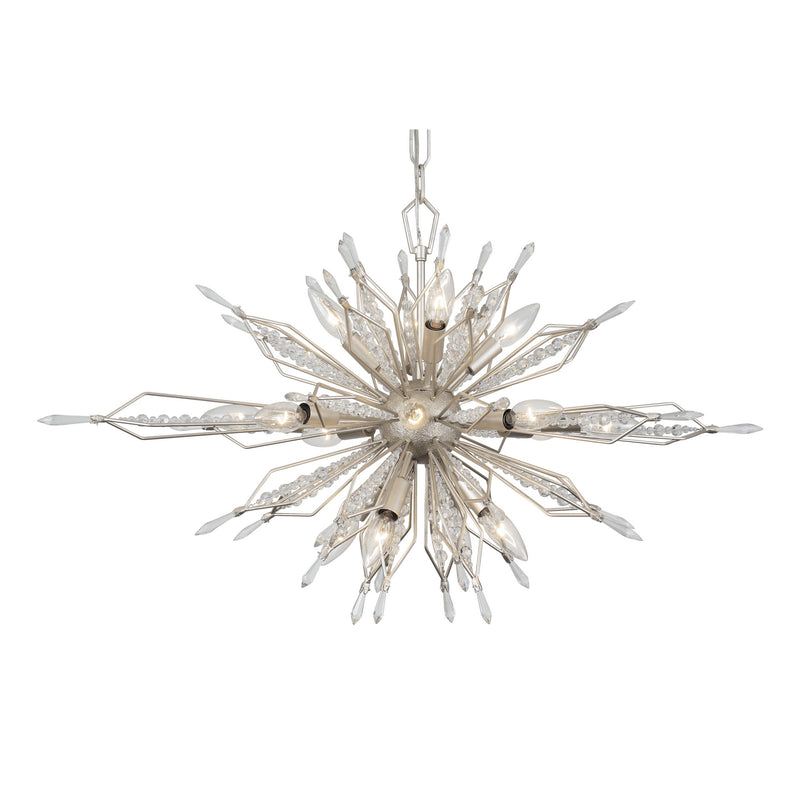 Varaluz 311N16GD 16 Light Linear Pendant, Gold Dust