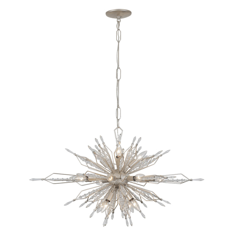 Varaluz 311N16GD 16 Light Linear Pendant, Gold Dust