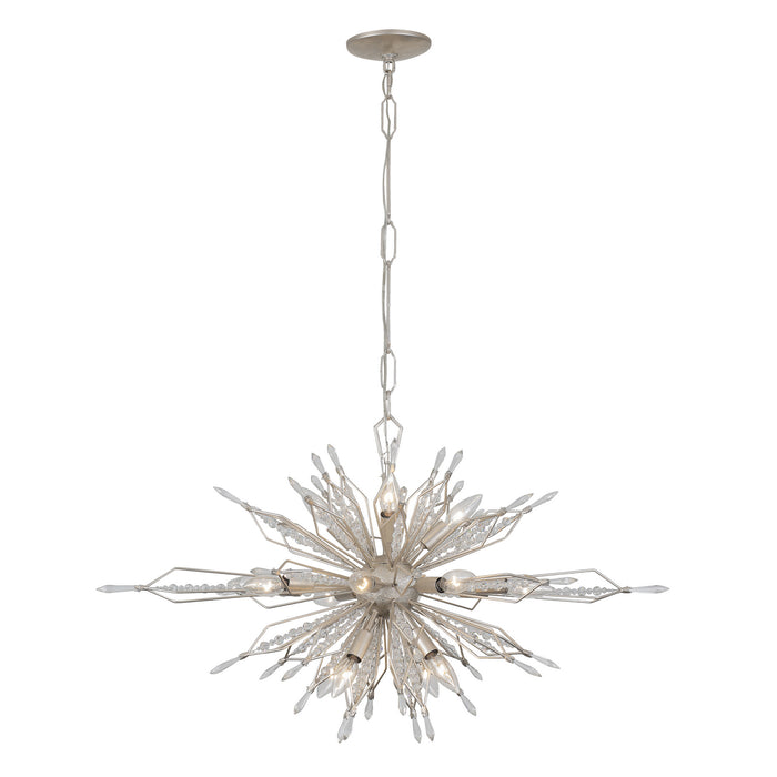 Varaluz 311N16GD 16 Light Linear Pendant, Gold Dust