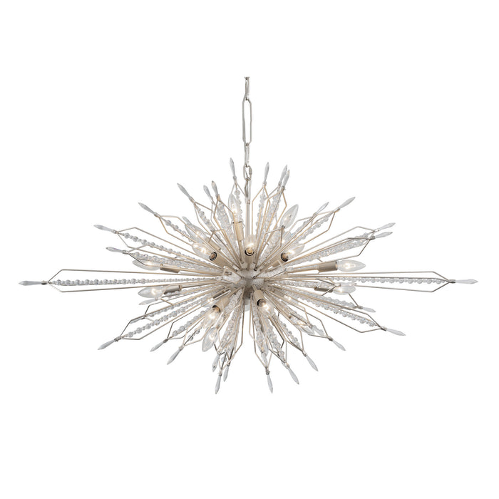 Varaluz 311N20GD 20 Light Linear Pendant, Gold Dust
