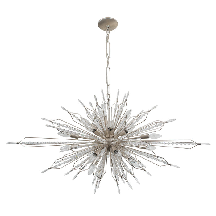 Varaluz 311N20GD 20 Light Linear Pendant, Gold Dust