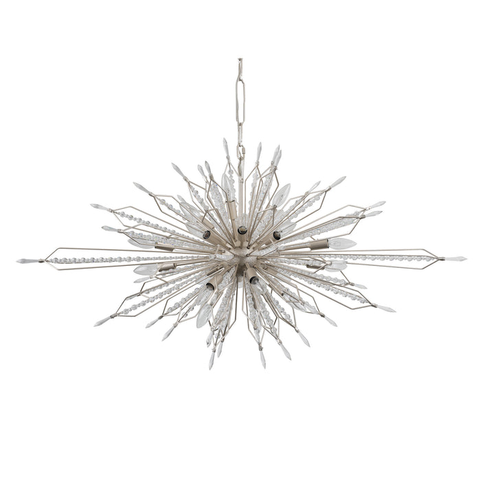 Varaluz 311N20GD 20 Light Linear Pendant, Gold Dust