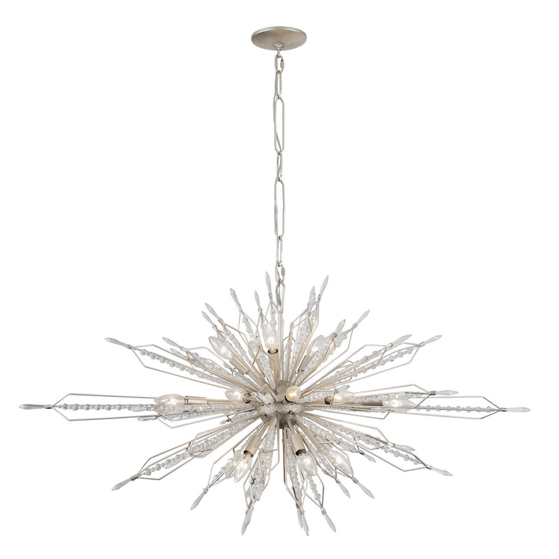 Varaluz 311N20GD 20 Light Linear Pendant, Gold Dust