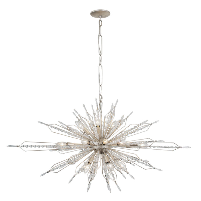 Varaluz 311N20GD 20 Light Linear Pendant, Gold Dust