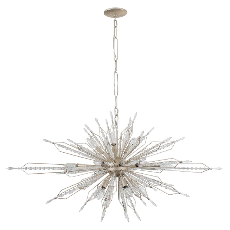 Varaluz 311N20GD 20 Light Linear Pendant, Gold Dust