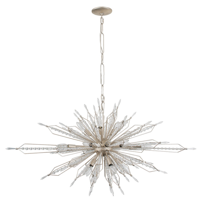 Varaluz 311N20GD 20 Light Linear Pendant, Gold Dust