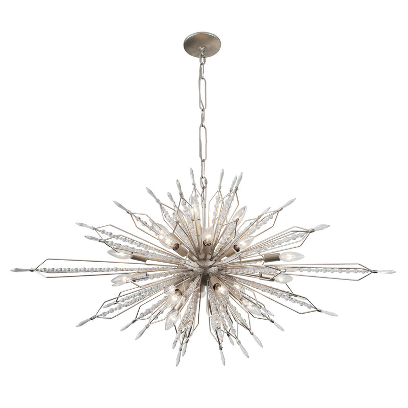 Varaluz 311N20GD 20 Light Linear Pendant, Gold Dust