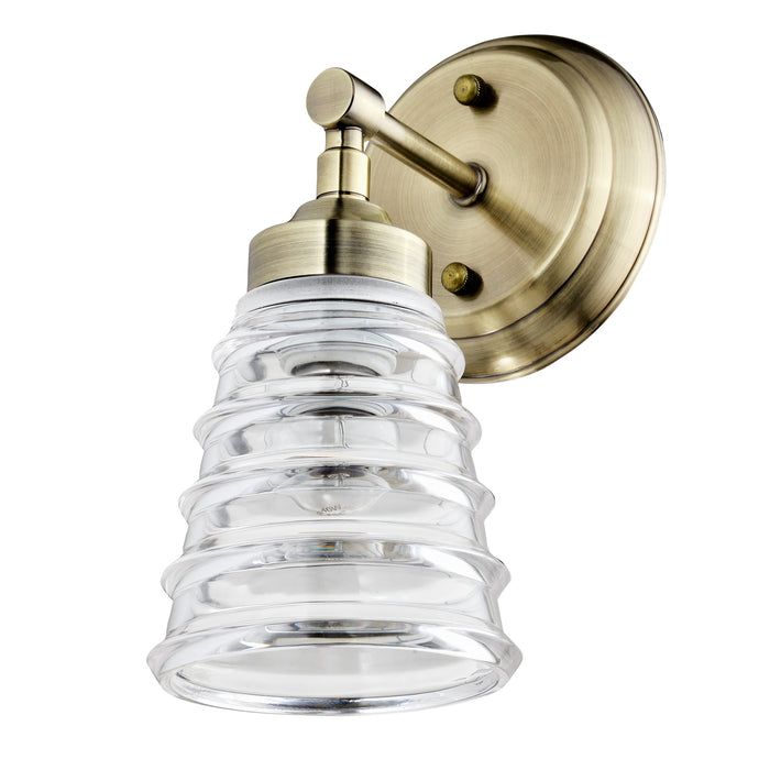 Varaluz 313B01AB One Light Bath, Antique Brass