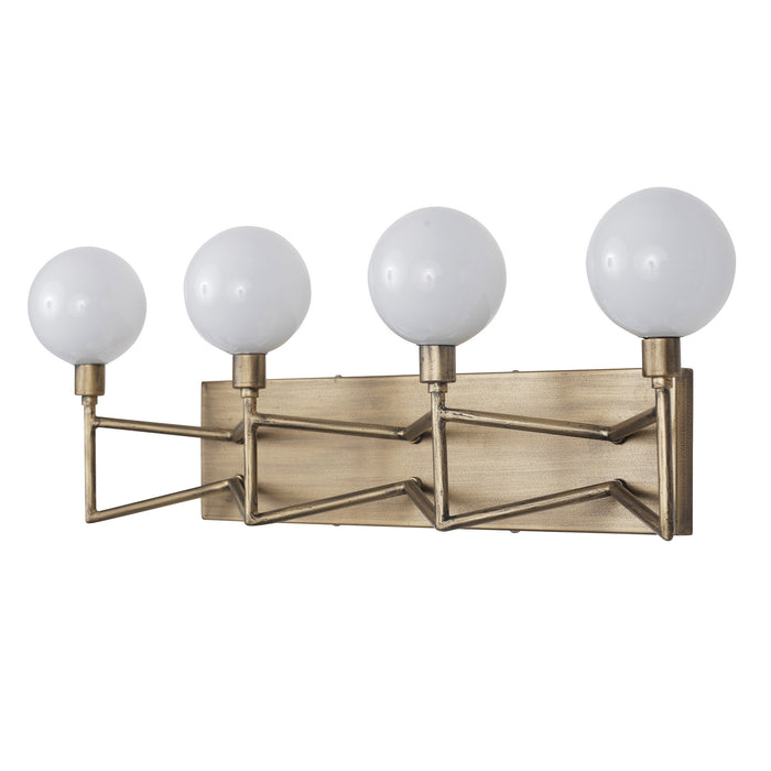 Varaluz 314B04HG Four Light Bath, Havana Gold