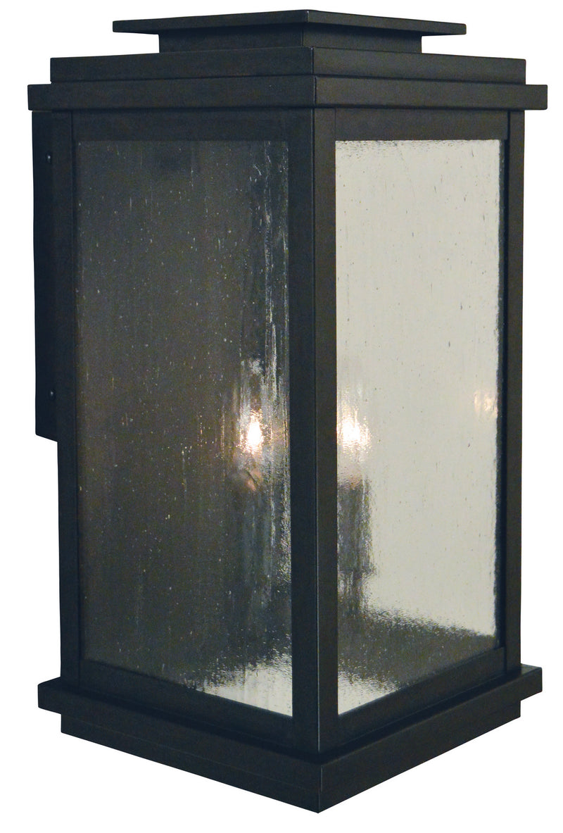 Arroyo BOW-8CS-BZ Two Light Wall Mount, Bronze
