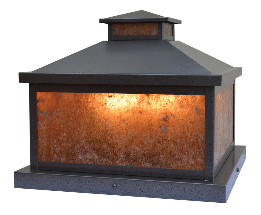 Arroyo CAC-13AM-S Four Light Column Mount, Slate