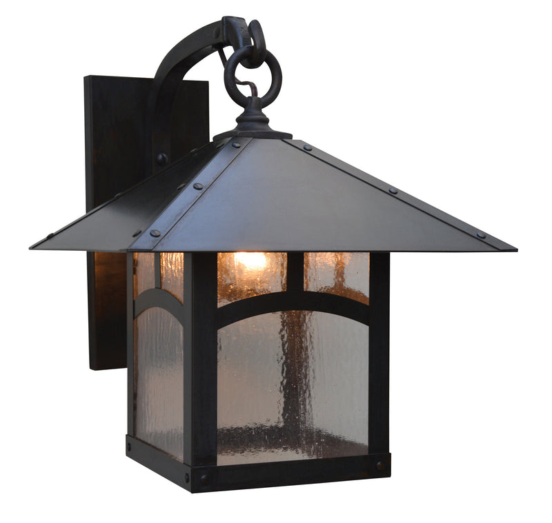 Arroyo EB-12ACS-BZ One Light Wall Mount, Bronze