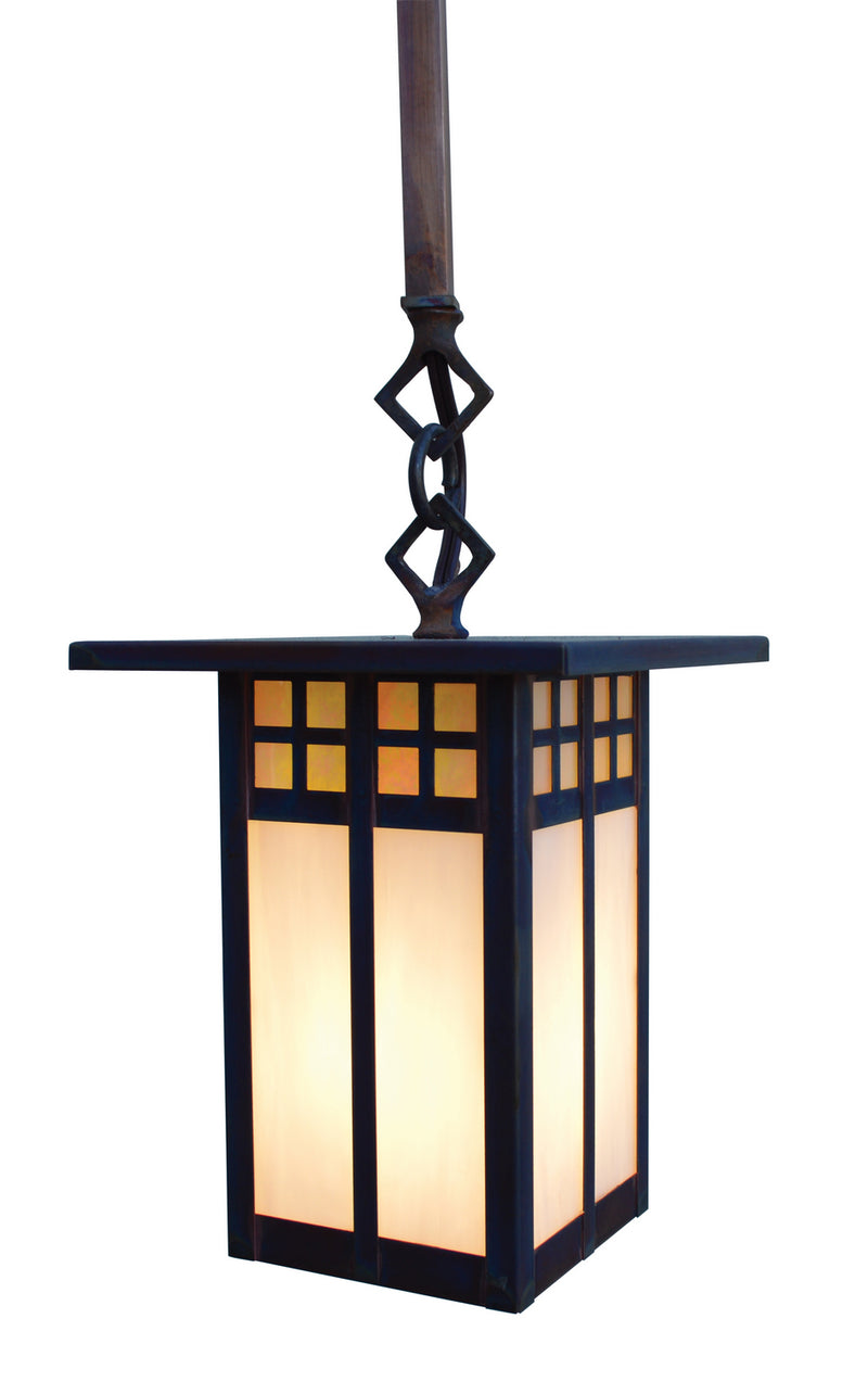 Arroyo GSH-6LGWC-RC One Light Pendant, Raw Copper