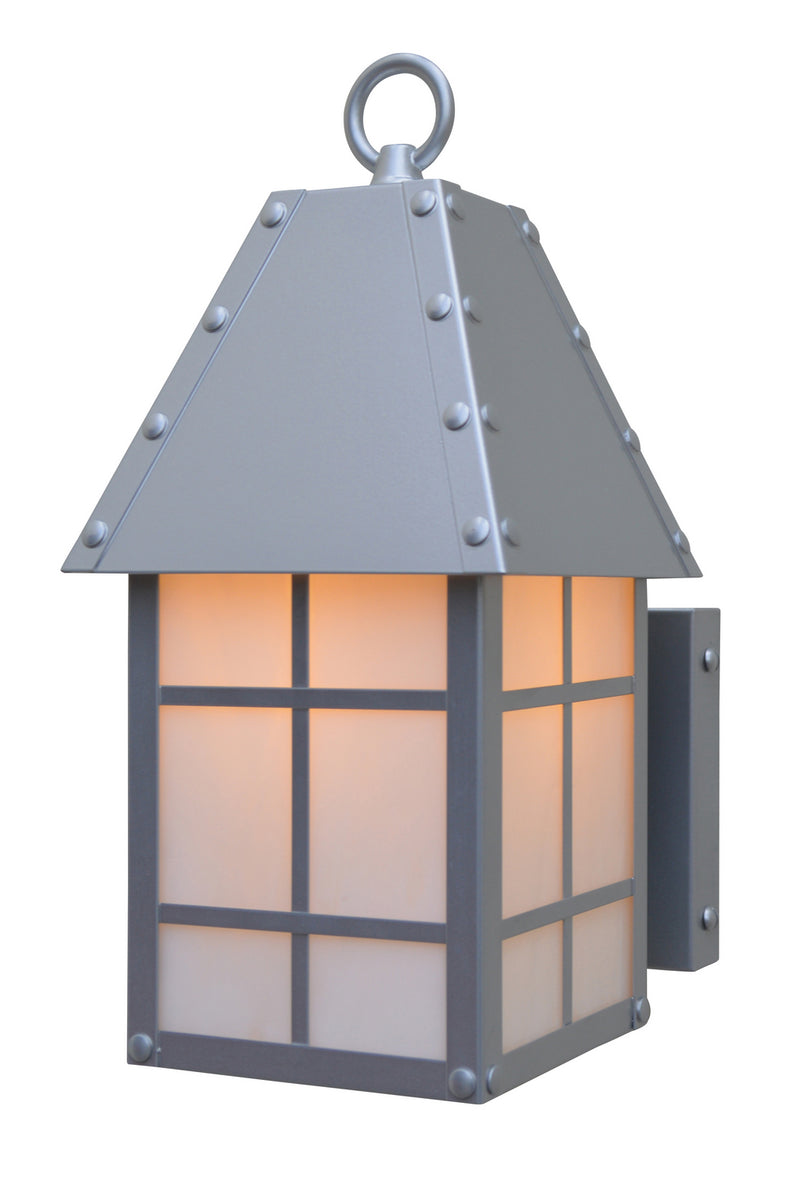 Arroyo HAB-5WO-P One Light Wall Mount, Pewter