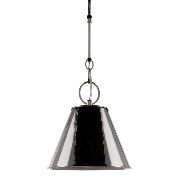 Hudson Valley 5511-PN One Light Pendant, Polished Nickel