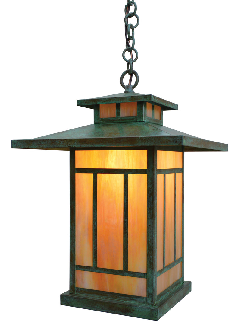 Arroyo KH-12GW-VP One Light Pendant, Verdigris Patina
