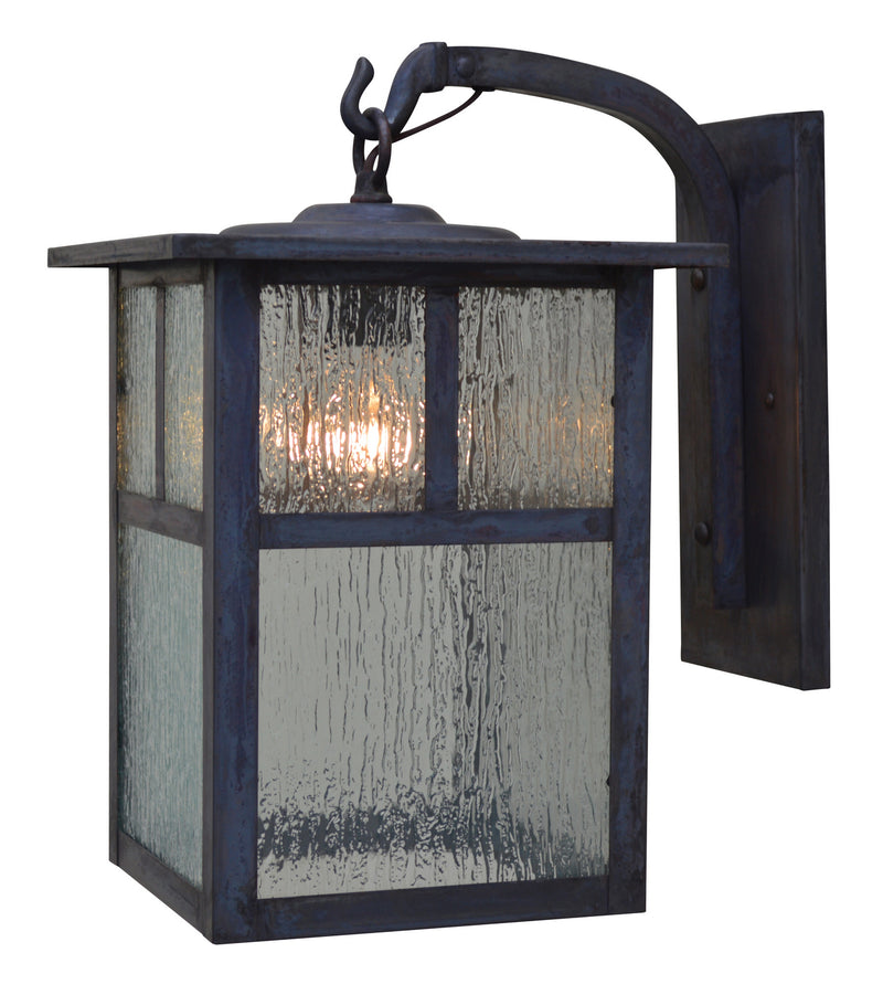 Arroyo MB-10TRM-MB One Light Wall Mount, Mission Brown