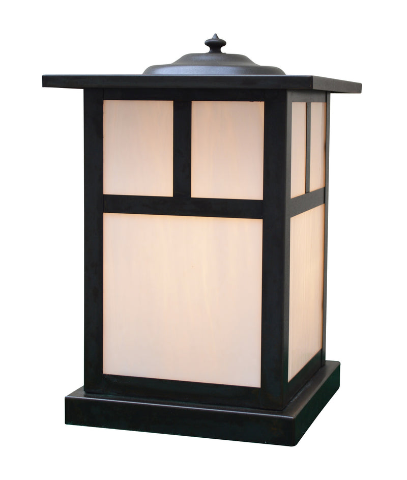 Arroyo MC-7TWO-BZ One Light Column Mount, Bronze