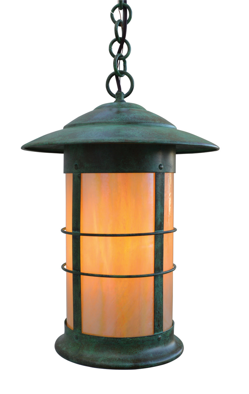 Arroyo NH-14LGW-VP One Light Pendant, Verdigris Patina