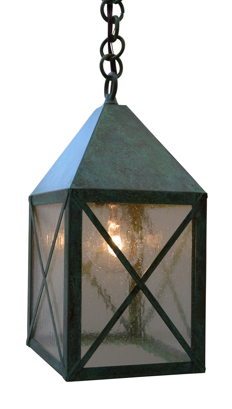 Arroyo NOH-6CS-VP One Light Pendant, Verdigris Patina