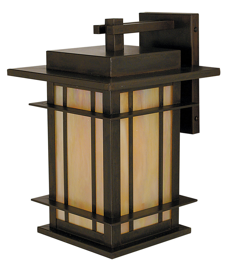 Arroyo OPB-7GW-BZ One Light Wall Mount, Bronze