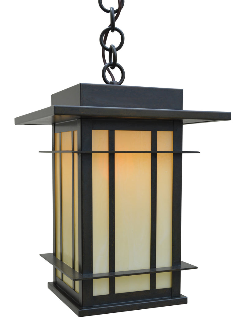 Arroyo OPH-11OF-BZ One Light Pendant, Bronze