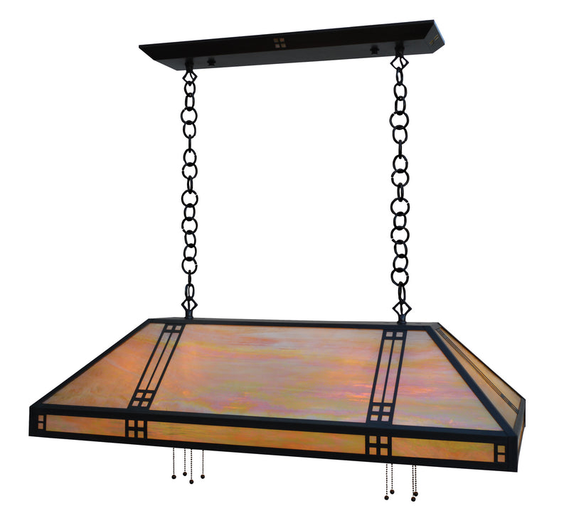 Arroyo PH-18/36GW-BZ Eight Light Pendant, Bronze