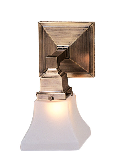 Arroyo RS-1-AB One Light Wall Mount, Antique Brass