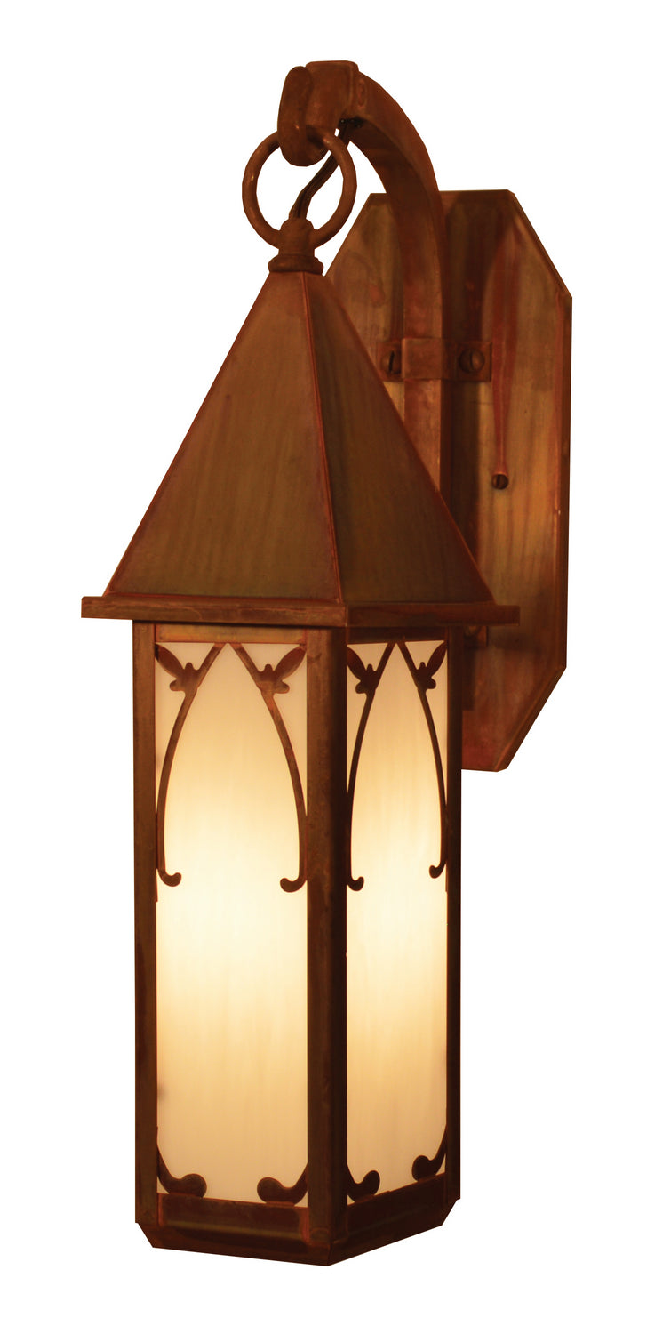 Arroyo SGB-10WO-RC One Light Wall Mount, Raw Copper