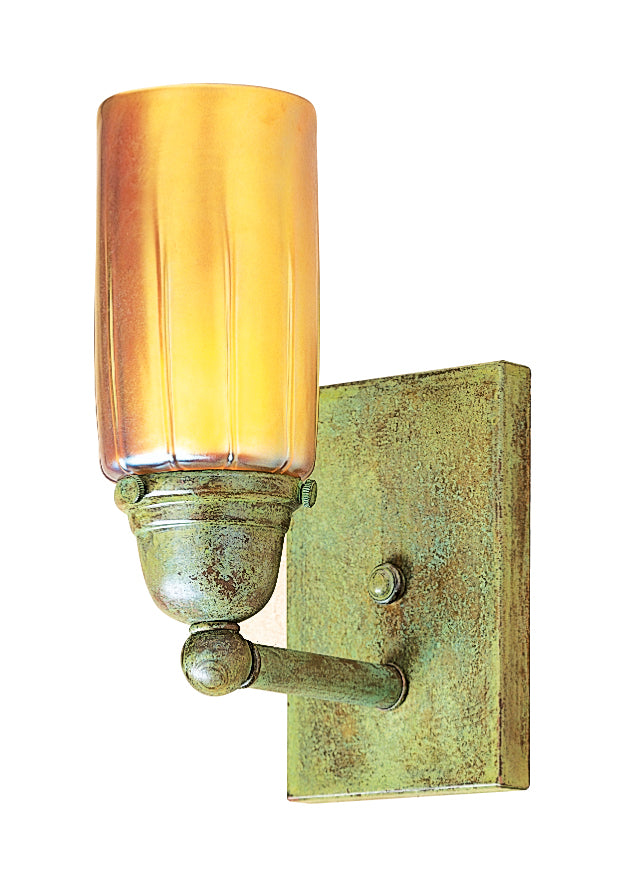 Arroyo SS-1-VP One Light Wall Mount, Verdigris Patina