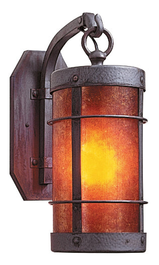 Arroyo VB-7NRM-MB One Light Wall Mount, Mission Brown