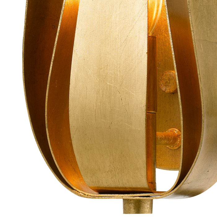 Crystorama 511-GA One Light Wall Sconce, Antique Gold