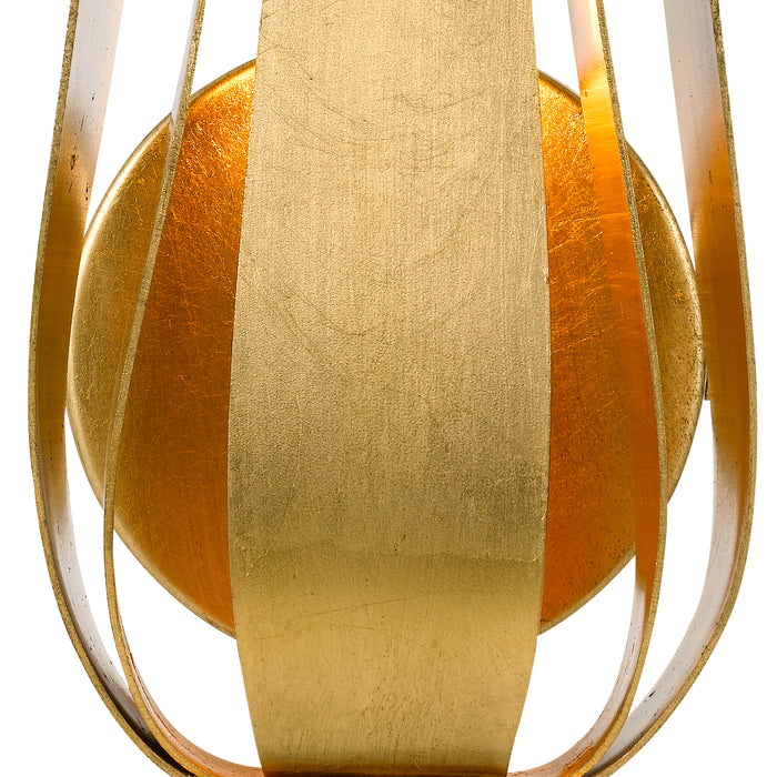 Crystorama 511-GA One Light Wall Sconce, Antique Gold