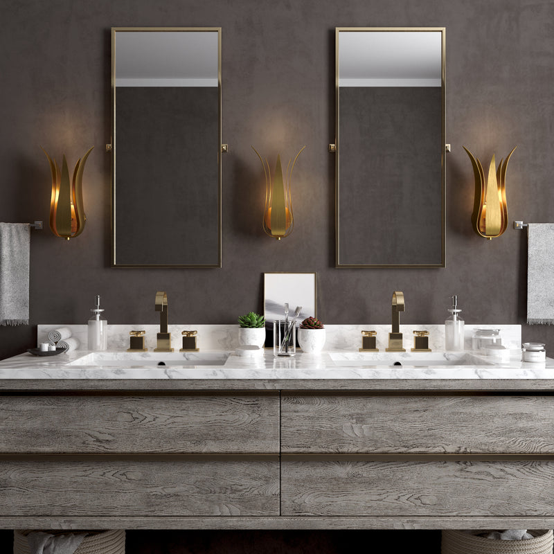 Crystorama 511-GA One Light Wall Sconce, Antique Gold