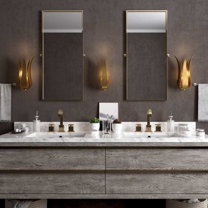 Crystorama 511-GA One Light Wall Sconce, Antique Gold
