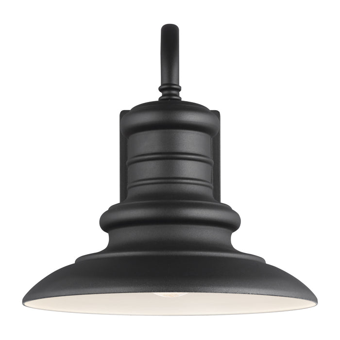 Generation Lighting OL8601TXB One Light Outdoor Wall Lantern, Textured Black