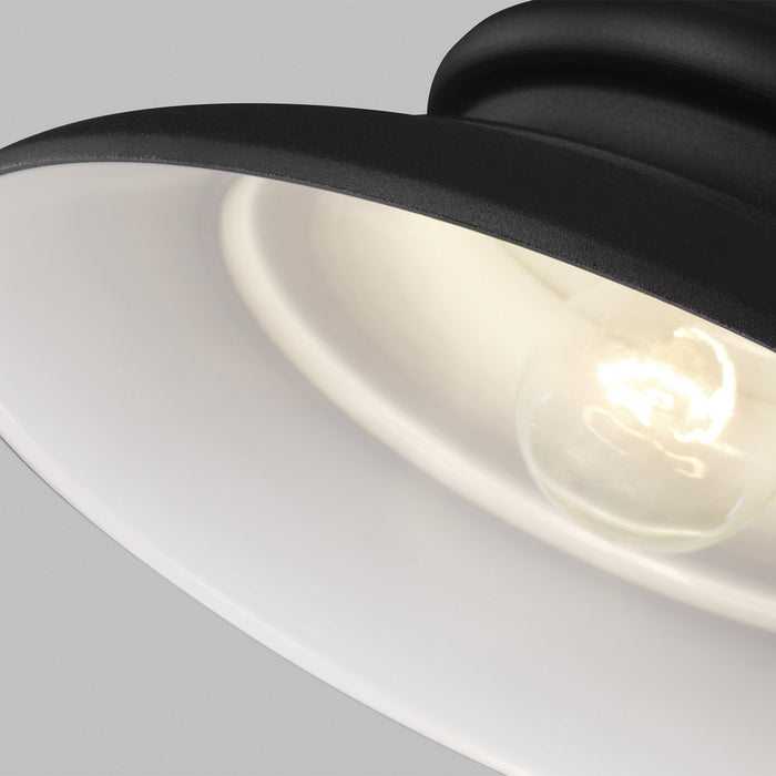 Generation Lighting OL8904TXB One Light Outdoor Pendant, Textured Black