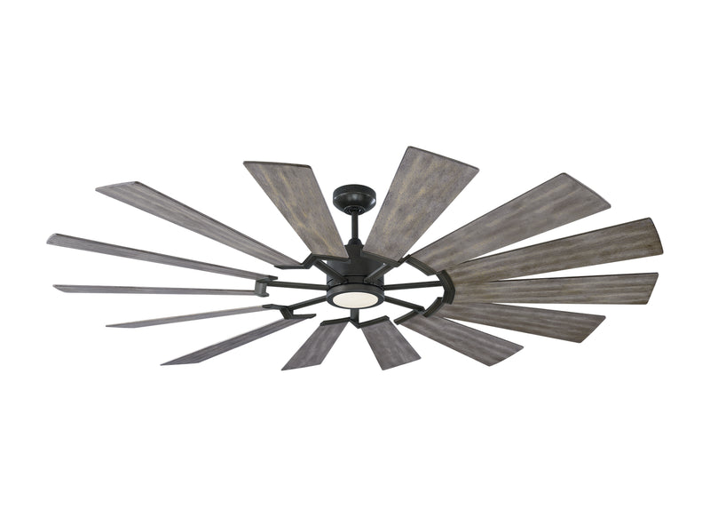 Visual Comfort Fan 14PRR72AGPD 72" Ceiling Fan, Aged Pewter