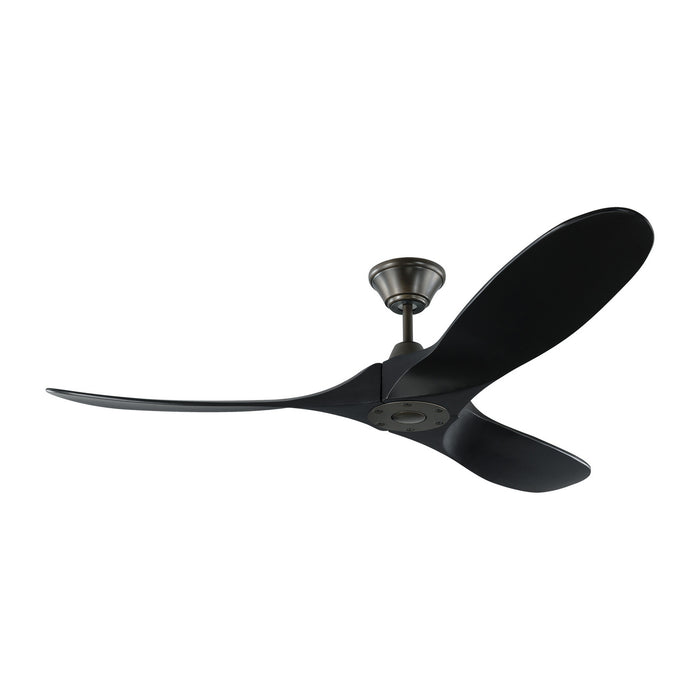 Visual Comfort Fan 3MAVR52BKBK 52" Ceiling Fan, Matte Black