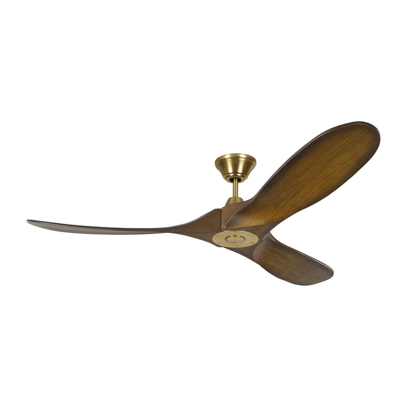 Visual Comfort Fan 3MAVR52BSKOA 52" Ceiling Fan, Brushed Steel