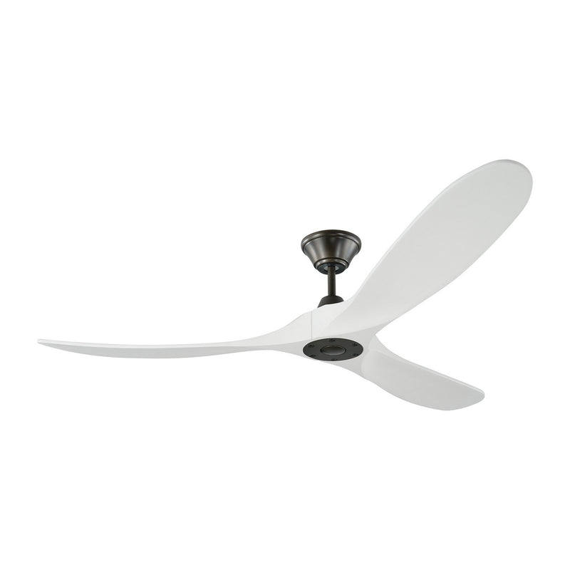 Visual Comfort Fan 3MAVR60RZW 60" Ceiling Fan, Matte White