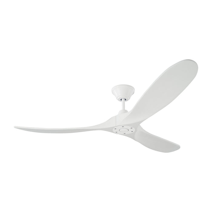 Visual Comfort Fan 3MAVR60RZW 60" Ceiling Fan, Matte White