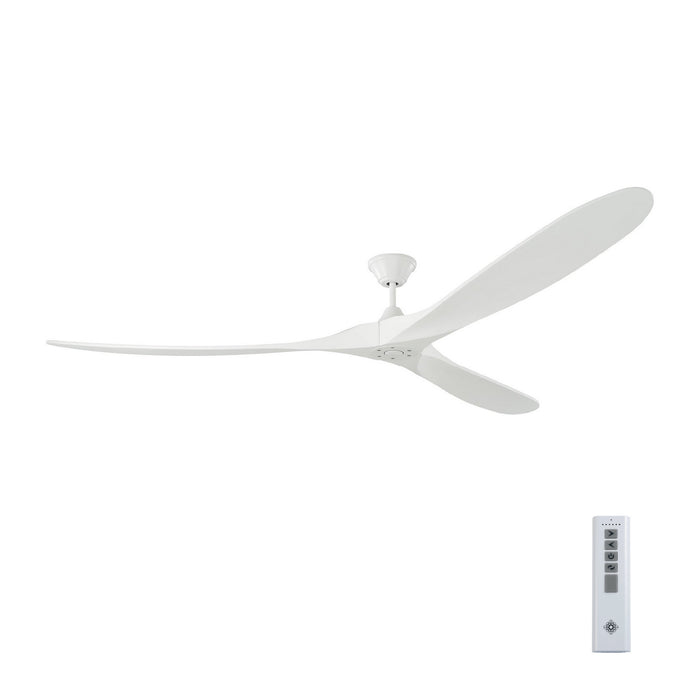Visual Comfort Fan 3MAVR88RZW 88" Ceiling Fan, Matte White